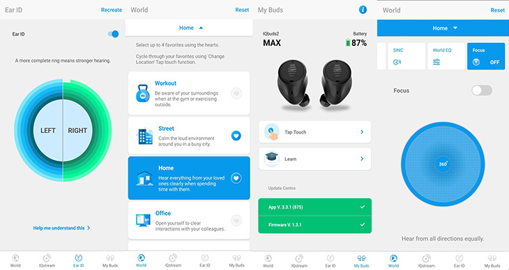 אפליקציית IQBuds2 MAX